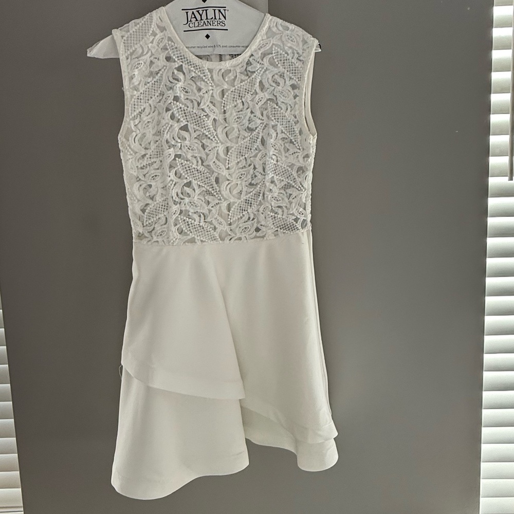 White Skater Dress